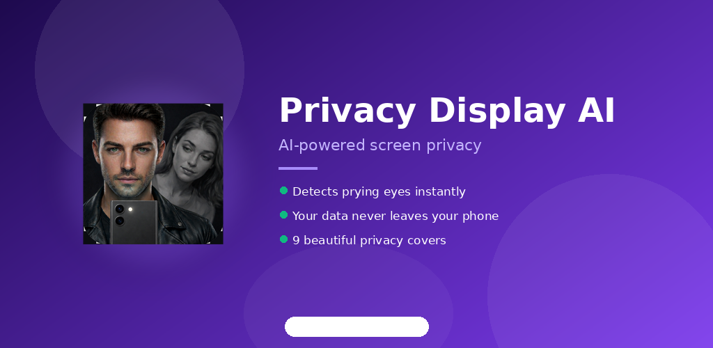 Privacy Display AI feature graphic